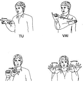 Esempio di italiano segnato esatto